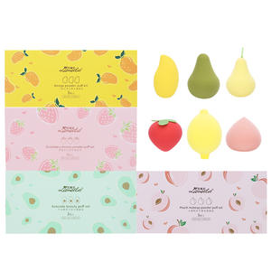 ชุดฟองน้ำแต่งหน้าลาเมลลา แมงโก้ ฟองน้ำโพลียูรีเทนแบบดูดซับน้ำ สำหรับการเกลี่ยรองพื้นและลงรองพื้นบนใบหน้า - Product Image 2