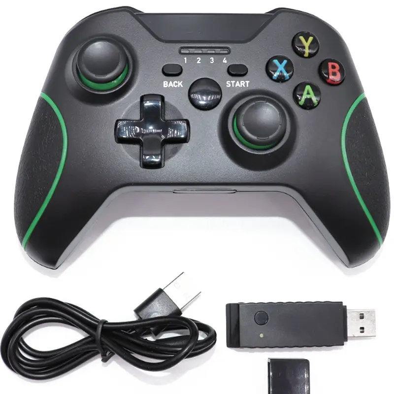 จอยสติ๊กควบคุมเกมแพดไร้สาย2.4G สำหรับ Xbox One สำหรับ PS3 Android สมาร์ทโฟน Gamepad สำหรับ winpc 7/8/10