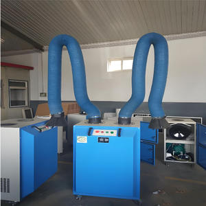 新しい小型携帯集塵機 溶接粉塵用 活性炭浄化機能付き はんだ吸塵器 - Product Image 1