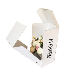 Vente en gros grandes boîtes postales florales personnalisées de haute qualité pour plantes de transport ondulées <span class=keywords><strong>fleurs</strong></span> éternelles Boîte d'expédition - Product Image 3