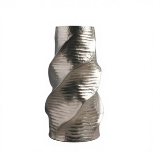 Accesorios para el Hogar, Plantas Artificiales Decorativas, Maceta, Precio Económico, Decoración de Habitaciones, Jarrones de Metal para Mesa, Maceta Plateada, Gran Venta - Product Image 1