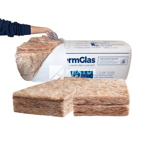 Battes <span class=keywords><strong>de</strong></span> fibre <span class=keywords><strong>de</strong></span> <span class=keywords><strong>laine</strong></span> <span class=keywords><strong>de</strong></span> <span class=keywords><strong>verre</strong></span> R5 Eco Brown épaisseur <span class=keywords><strong>200mm</strong></span> isolation thermique <span class=keywords><strong>de</strong></span> type certifié ISO pour diverses applications - Product Image 4