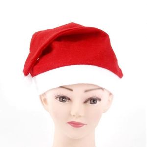 Gorros de Santa Claus Personalizados para Invierno en Negro, Azul, Rojo y Verde con Logotipo Bordado e Impreso, Gorro Navideño al por Mayor con Pompón de Peluche - Product Image 1