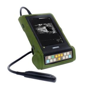 Échographe vétérinaire portable RKU10 à haute résolution, approuvé CE, pour vache et mouton, avec système d'échographie numérique Doppler couleur - Product Image 1