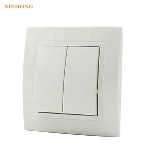 2024 Modern european electric wall switch and socket 220v with indicator light