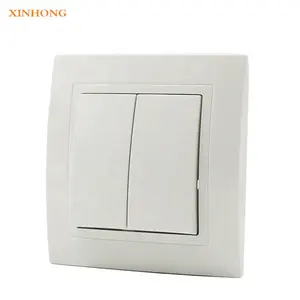 Interruptor y enchufe de pared eléctrico europeo moderno 2024 V con luz indicadora 220