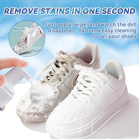 Rabito JK0760-1 Shoe Cleaner Spray | Manufacturer Wholesale Natural Liquid Rich Foam | Guangzhou Jun