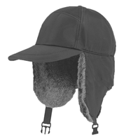 Dairui Premium hombres grueso invierno nieve sombrero cálido ruso Ushanka aviador gorra al aire libre esquí trampero sombrero cabeza grande tamaño personaje