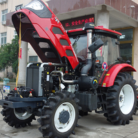 Traktor Tenaga Kuda Besar Tiongkok 180Hp, Traktor Chalion QLN-1804 Traktor Pertanian untuk Peralatan Pertanian Dijual Di Rumania