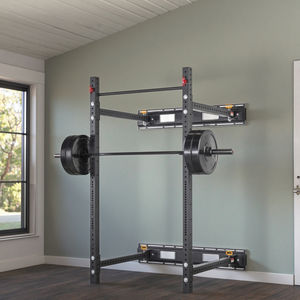 Power <span class=keywords><strong>Rack</strong></span> Pieghevole in Metallo con Logo Personalizzato Montato a Parete per Uso Commerciale Modello CF Gabbia per <span class=keywords><strong>Squat</strong></span> Attrezzatura da Palestra per Allenamento Fitness - Product Image 1