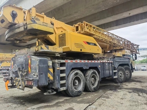 Grue d'occasion Shanghai XCT80 80 tonnes, équipement de levage hydraulique d'occasion, bon état, prix bas - Product Image 5