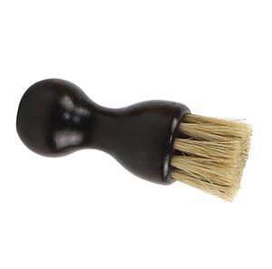 TDF Manche en bois Brosses à chaussures en poils de porc Brosse à cirer brillante pour polissage des <span class=keywords><strong>bottes</strong></span> - Product Image 4