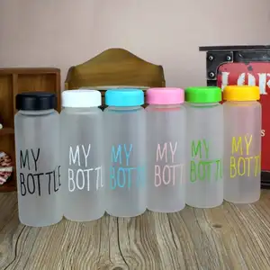 Logotipo personalizado Bpa Livre 500ml Tampa Preta Minha Garrafa Ginásio De Plástico Fitness Protein Shaker Garrafa Esporte Ginásio Garrafa De Água Atacado