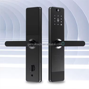 जीनस ओएम ओडम स्मार्ट डोर लॉक टौया ऐप वाईफाई फिंगरप्रिंट एल्यूमीनियम मिश्र धातु सुरक्षा स्मार्ट हैंडल दरवाजा लॉक - Product Image 2