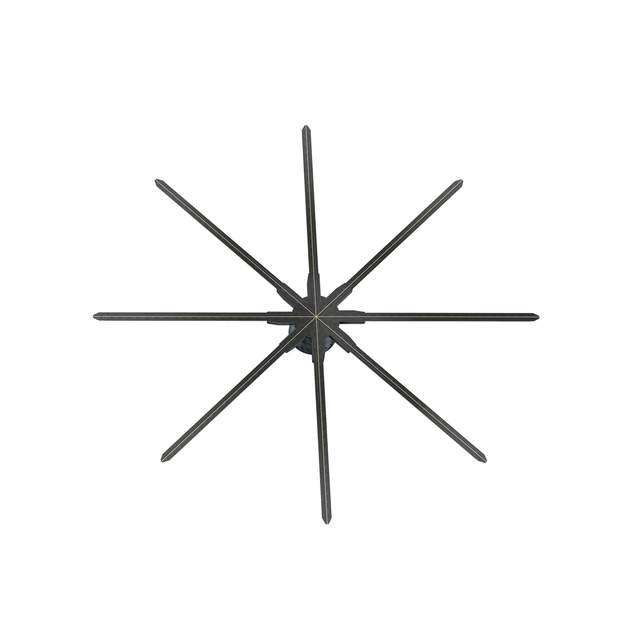 150cm 3D Holographic LED Projector APP/Remote Control Metal Construction Universal Voltage for Rotating Advertising Equipment