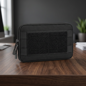 Panel de administración, Bolsillo de administración, Bolsa de pecho, Organizador con gancho y bucle, Mapa de perfil bajo, Funda para cuaderno MOLLE, Cierre de cremallera, Bolsas de nailon - Product Image 2