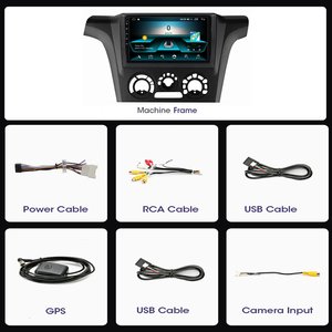 Autoradio Android per Mitsubishi Airtrek <span class=keywords><strong>Outlander</strong></span> 2001-2005 LHD, Lettore Multimediale con GPS, Carplay, 4G, WiFi, Bluetooth, DSP - Product Image 6