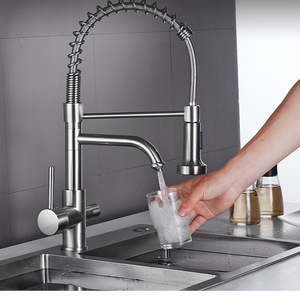 <span class=keywords><strong>Rubinetto</strong></span> da <span class=keywords><strong>Cucina</strong></span> a 3 Vie con Doppia Leva e Sistema di Osmosi per Acqua Potabile, <span class=keywords><strong>Rubinetto</strong></span> per Lavello con Tubo Flessibile - Product Image 6