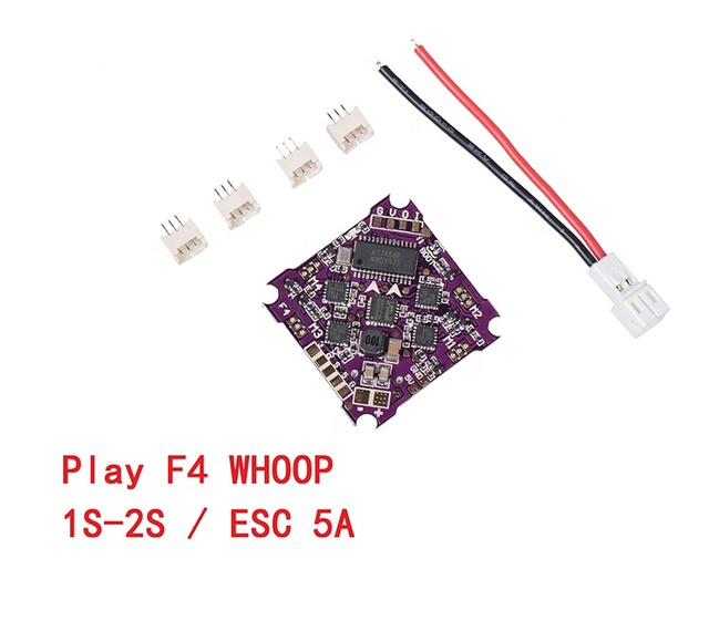 NEW Play F4 Whoop Flight Control 1-2S Integrated 4 in 1 Brushless ESC Support DSHOT Oneshot125 Multishot PWM for FPV Drone