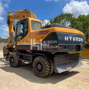 Gebruikte Wielgraafmachine Hyundai 210W-9 Hyundai Digger 210W-9 Wielgraafmachine Gebruikte Graafmachine In Goede Staat - Product Image 1