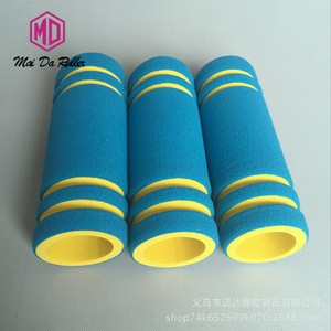 Foaming Tube NBR Rubber <b>Dumbbell</b> Grip Sleeve Black Red 5mm Wall Thickness Universal Fitness Equipment Accessory - Product Image 4