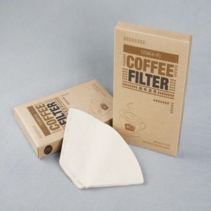 <span class=keywords><strong>Filtre</strong></span> à café en papier conique en pâte de bois de qualité alimentaire, léger et personnalisé OEM, pour diverses cafetières et méthodes de brassage - Product Image 5