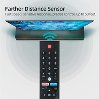 HUAYU PN-V2 Vente Chaude ABS Voix Smart Tv Télécommande Universelle pour Panasonic