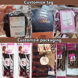 Accesorios Afro, extensiones de cabello rizado en espiral, sintético, sedoso, <span class=keywords><strong>para</strong></span> <span class=keywords><strong>trenzas</strong></span> - Product Image 6