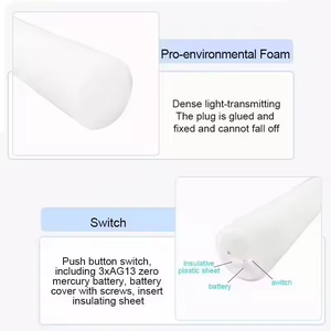 Nicro phát sáng buổi hòa nhạc cổ vũ bọt dính đầy màu sắc dẫn ánh sáng Neon Nguồn cung cấp bên cho tốt nghiệp bao gồm phát sáng miếng bọt biển dính - Product Image 6