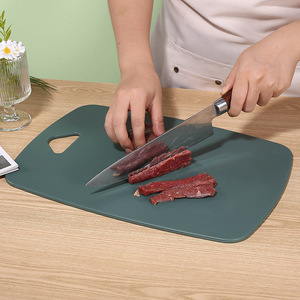 เขียงครัวแบบกำหนดเอง ชุดเขียงพลาสติก 3 ชิ้น เขียงหนาสำหรับหั่นเนื้อ ผัก ผลไม้ พร้อมด้ามจับที่จับง่าย - Product Image 3