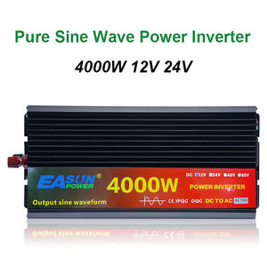 Inversor de Energía Solar para Automóvil de Onda Sinusoidal Pura Monofásico de 1000W-5000W de <span class=keywords><strong>Easun</strong></span> Power, 12V <span class=keywords><strong>24V</strong></span> 48V CC CA 220V para Ucrania - Product Image 2