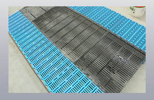 พื้นเหล็กหล่อรับน้ำหนักได้มากสำหรับฟาร์มสุกรและแม่สุกร ยี่ห้อ New Hengyin สีดำ ขนาด 600*600 มม./600*700 มม. รับประกัน 1 ปี - Product Image 2