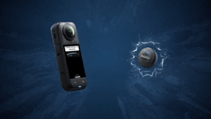 Caméra d'action X5 360, lancement, 8K 30fps, objectifs interchangeables, triple puce IA, performance supérieure en basse lumière, autonomie de 185 minutes, caméra <span class=keywords><strong>Insta</strong></span> 360 X5 - Product Image 3