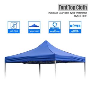 Auvent de tente d'extérieur pour le camping, imperméable, résistant à l'usure, résistant aux UV, auvent amovible, tissu supérieur de tente - Product Image 2