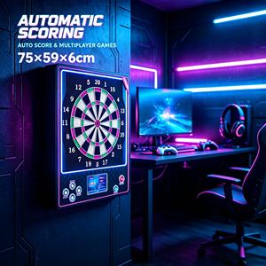Macchina da gioco arcade per freccette elettronica mini da parete con sistema <span class=keywords><strong>di</strong></span> punteggio automatico per sala giochi e pub - Vendita all'ingrosso - Product Image 1