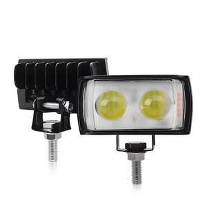 ไฟสปอร์ตไลท์หน้ารถมอเตอร์ไซค์แบบ 2 เลนส์ LED 18W อะลูมิเนียมกันน้ำ ไฟขับขี่สำหรับทำงาน สีขาว/เหลือง/แดง กระพริบได้ สำหรับรถยนต์ - Product Image 3