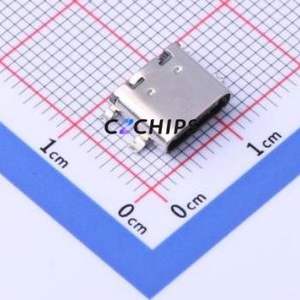 USB-TYPE-C-020 USB Connector SMD Connector ( Connector Type: Type-C )( Gender: Female )( Mounting Type: Horizontal Mount ) - Product Image 1