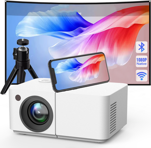 Mini projecteur intelligent Full HD compatible avec la mise en miroir d'écran sans fil adapté aux <span class=keywords><strong>jeunes</strong></span> utilisateurs et au projecteur de cinéma maison - Product Image 2