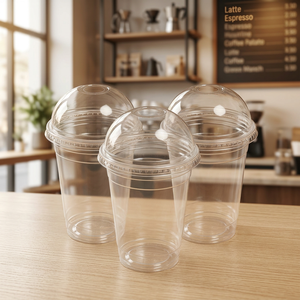 Vasos de Plástico PP Desechables de 300ml, 350ml, 400ml, 450ml, 500ml y 700ml para Bebidas Calientes y Frías, Café, Té y Otras Bebidas - Product Image 1