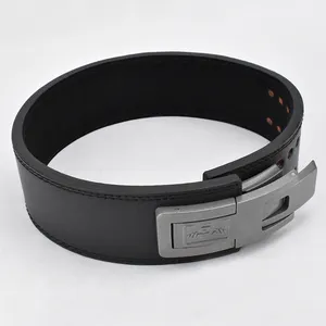 High Quality Heavy Duty Gym Fitness Workout Power Weight Lifting PU Leather Belt For Men Women Powerlifting Lever Belts