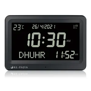 CHEETIE CP149 AL FAJIA LCD Screen Automatic Azan On Every Prayer Time Prayer Azan Alarm Clock