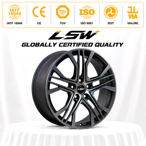ล้อแม็กซ์ LS8099 Racing Forged Alloy ขนาด 18-24 นิ้ว 5x112 5x114.3 5x120 สี Gunmetal หน้าเจียร - Product Image 3
