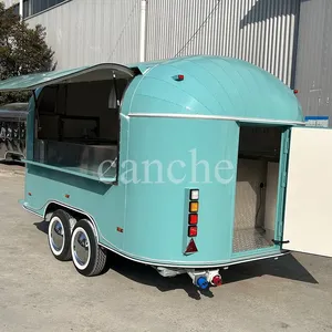 Chariot de nourriture mobile électrique de rue avec cuisine, idéal pour la vente de glaces, café et bonbons – Nouveauté UE - Product Image 1