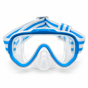 Masque de plongée pour jeunes, lunettes de plongée junior avec joint en silicone confortable, sangle de tête réglable pour la plage - Product Image 1