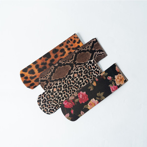 Ensemble de chaussettes ultra-fines et confortables en maille respirante CE motif léopard/<span class=keywords><strong>mi</strong></span>-mollet pour l'été 2026 – Vente chaude pour le quotidien - Product Image 5