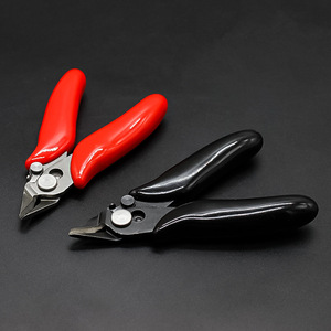 Mini Stainless Steel Wire Cutters 3.5 In Slanted Mouth Industrial Grade Portable Precision <b>Pliers</b> - Product Image 3