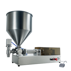 Pneumatic Partical Filling <b>Machine</b> for Jam and Paste Cosmetic Filler 10-5000ml - Product Image 1