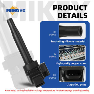 Fabricante 90919-02220 de la bobina de ignición de la calidad de MIKEY para Toyota Camry Corolla RAV 4 AutoPart - Product Image 3