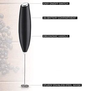 原装环保奶泡器 304 不锈钢手持式搅拌机 咖啡卡布奇诺抹茶迷你款 - Product Image 4