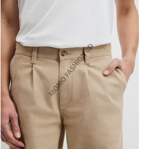 Comfortable Stretch Twill <b>Pants</b> for <b>Men</b> All Day Wear Stylish Regular Fit Breathable Eco-Friendly 100% Cotton Canvas <b>Pants</b> for - Product Image 3